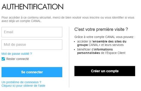 service client canal|service client canal mon compte.